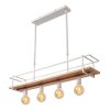 Lucide MILONGA Hanglamp Wit, 4-lichts
