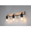 Trio verlichting Arturo Wandlamp Hout licht, 3-lichts