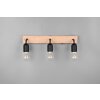 Trio verlichting Arturo Wandlamp Hout licht, 3-lichts