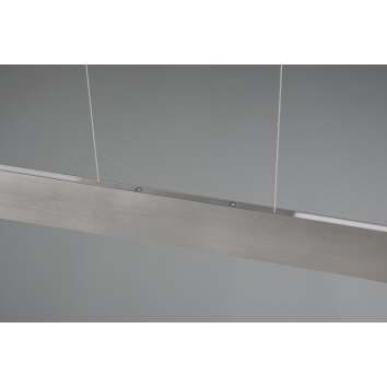 Trio verlichting Galway Hanglamp LED Nikkel mat, 1-licht