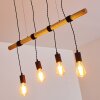 Oostkapelle Hanglamp Zwart, 4-lichts