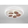 Trio verlichting Mandala Plafondlamp LED Grijs, 1-licht, Afstandsbediening