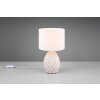 Reality Melva Tafellamp Wit, 1-licht