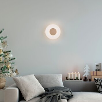 Trio verlichting Celeste Wandlamp LED Bruin, 1-licht