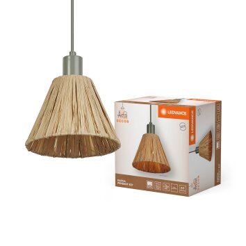 Ledvance DECOR Wand- en plafondlamp Zwart, 1-licht