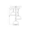 Ledvance DECOR Wand- en plafondlamp Wit, 3-lichts