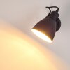 Timola Muurlamp Zwart, 27-lichts