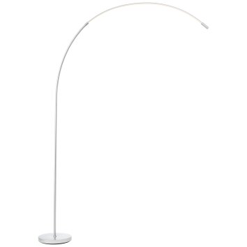 Briljante lampen Bow Staande lamp, Booglampen LED Zilver, 1-licht