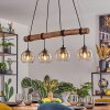 Koyoto Hanglamp, Kogellampje, Hanglamp Natuurlijke kleuren, Zwart, 4-lichts