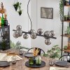 Chehalis Kogellampje, Hanglamp Rookkleurig, 10-lichts