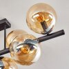 Gastor Plafondlamp, Kogellampje Amber, 8-lichts