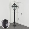 Fornelos Buitenlicht, Pad licht Zwart, 1-licht, Bewegingsmelder