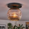 Ripoll Plafondlamp, Kogellampje Chroom, Rookkleurig, 1-licht
