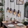 Hasvik Hanglamp, Hanglamp Duidelijk, Rookkleurig, 4-lichts