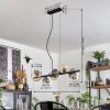 Chehalis Hanglamp, Kogellampje, Hanglamp Amber, Duidelijk, Rookkleurig, 8-lichts