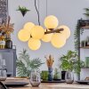 Koyoto Hanglamp, Kogellampje, Hanglamp Wit, 8-lichts