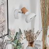 Alyra Plafondspot, Wandlamp, Muurspot Wit, 1-licht