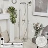 Henrichemont Staande lamp LED Chroom, Nikkel mat, 1-licht