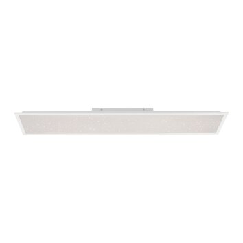 Leuchten-Direkt STARRYFLAT Plafondlamp LED Wit, 1-licht, Afstandsbediening