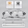 Hasvik Hanglamp, Hanglamp Wit, 3-lichts