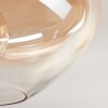 Mertola Plafondlamp, Kogellampje Amber, Duidelijk, 1-licht