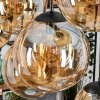 Gastor Hanglamp, Kogellampje, Hanglamp Amber, 8-lichts