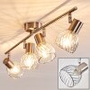 Parado Plafondlamp Nikkel mat, 4-lichts