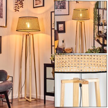 Ramila Staande lamp Natuurlijke kleuren, 1-licht