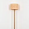 Granja Staande lamp Bruin, Natuurlijke kleuren, Zwart, 1-licht