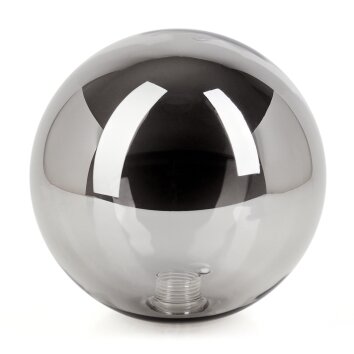 Glazen lampenkap  Chehalis Reserve glas, reserveonderdeel 15 cm Rookkleurig