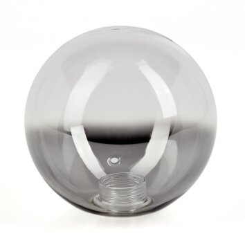 Glazen lampenkap  Chehalis Reserve glas, reserveonderdeel 10 cm Rookkleurig