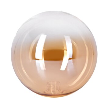 Glazen lampenkap  Chehalis Reserve glas, reserveonderdeel 15 cm Amber, Duidelijk