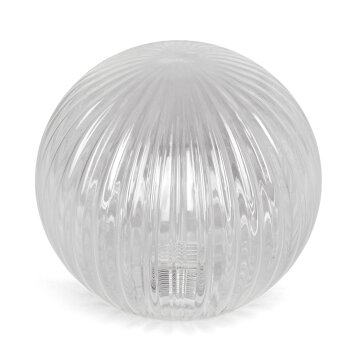 Glazen lampenkap  Chehalis Reserve glas, reserveonderdeel 12 cm Duidelijk