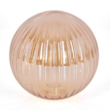 Glazen lampenkap  Chehalis Reserve glas, reserveonderdeel 15 cm Amber