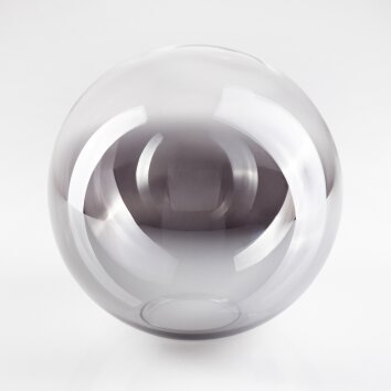 Glazen lampenkap  Gastor Reserve glas, reserveonderdeel 15 cm Duidelijk, Rookkleurig