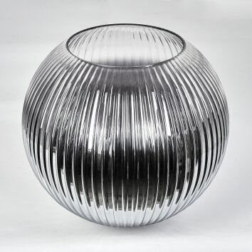 Lampenkap van glas  Koyoto Reserve glas, reserveonderdeel 30 cm Duidelijk, Rookkleurig