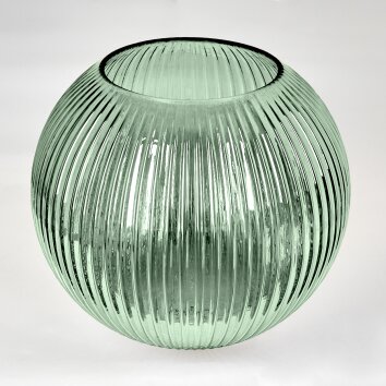 Lampenkap van glas  Koyoto Reserve glas, reserveonderdeel 30 cm Groen