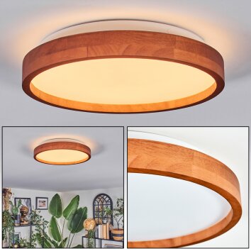 Sofo Plafondlamp, Paneel LED Wit, 1-licht