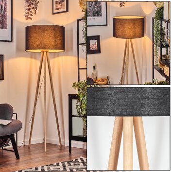 Flemming Staande lamp Natuurlijke kleuren, 1-licht