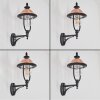 Gascon Wandlamp voor buiten, Wandlamp Koperkleurig, Zwart, 1-licht