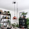 Gastor Hanglamp, Kogellampje, Hanglamp Duidelijk, Koperkleurig, 1-licht