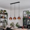 Gastor Hanglamp, Kogellampje, Hanglamp 20 cm Duidelijk, Koperkleurig, 3-lichts