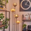 Koyoto Staande lamp 30 cm Amber, Duidelijk, Rookkleurig, 4-lichts