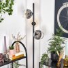 Koyoto Staande lamp Amber, Duidelijk, Rookkleurig, 3-lichts