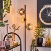 Koyoto Staande lamp Amber, Duidelijk, Rookkleurig, 3-lichts
