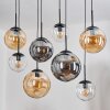 Gastor Hanglamp, Kogellampje, Hanglamp Amber, Duidelijk, Rookkleurig, 8-lichts