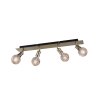 Trio CARL Spotlamp Oud messing, 4-lichts