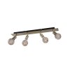 Trio CARL Spotlamp Oud messing, 4-lichts