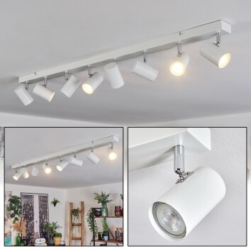 Gesteira Chroom, Wit, 8-lichts