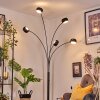 Nikkala Staande lamp Marmer, Zwart, 5-lichts